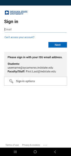 MyISU Screen 3