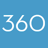 360 Blue icon