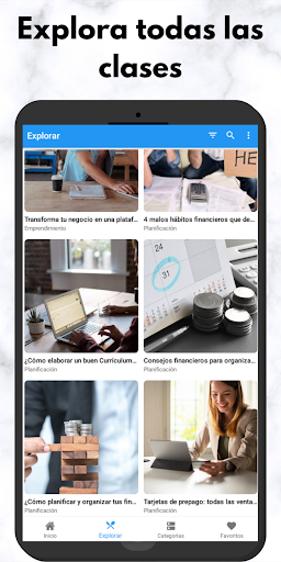 Curso de Finanzas y economía Screen 2
