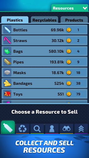 Idle Ocean Cleaner Eco Tycoon androidhappy screenshots 2