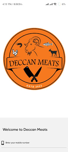 Android application Deccan Meats screenshort