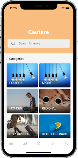 Android application Iași Afla screenshort