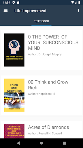 Life Improvement Books Offline