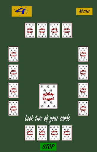 Android application 4 - Card Game mixing strategy screenshort