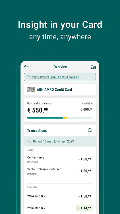 ABN AMRO Creditcard - 6.8.2 - (Android)