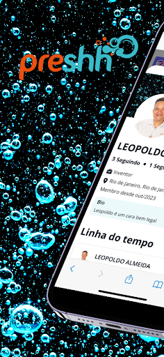 Android application Preshh screenshort