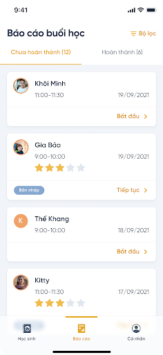 Android application Luca Education - Trị Liệu Viên screenshort