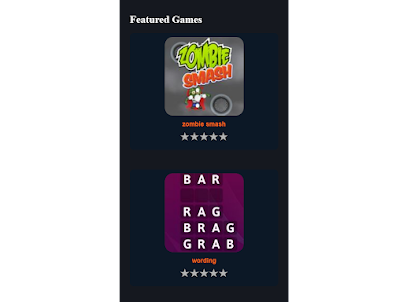 HTML5 Arcade games