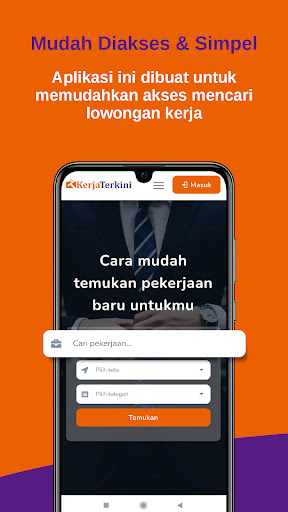 KerjaTerkini: Cari Info Loker Screen 2