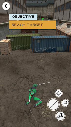 Android application Ninja Cyborg screenshort
