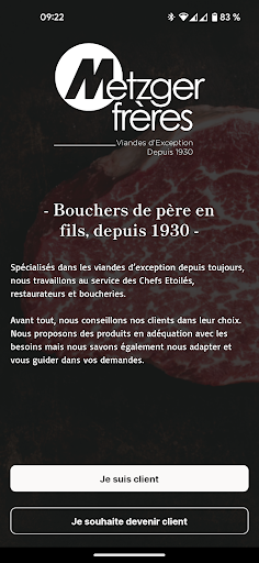 Android application Metzger screenshort