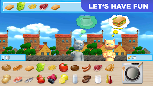 Imágen 24 Talking Baby Cat Max Juegos android