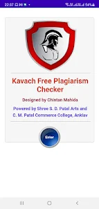 KAVACH FREE PLAGIARISM CHECKER