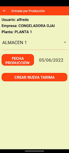MVP Camaron App Screen 3