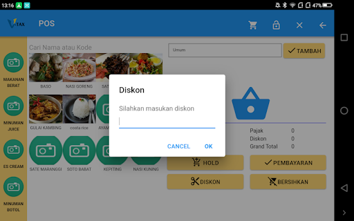 Manggarai Barat POS Screen 2