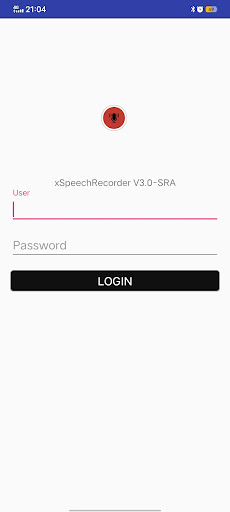 Android application XSPeechRecorder screenshort