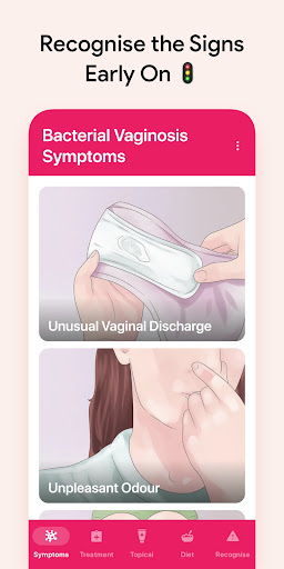 Android application Bacterial Vaginosis Symptoms screenshort