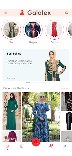 Android application Galatex Collection screenshort