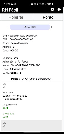 RH Fácil Screen 3