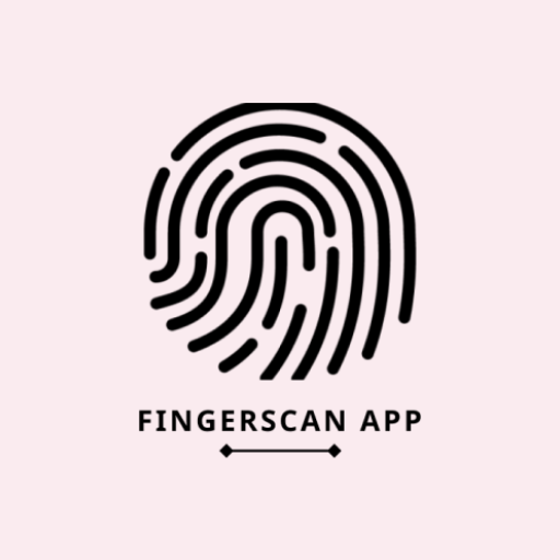 Fingerprint Scan Logo