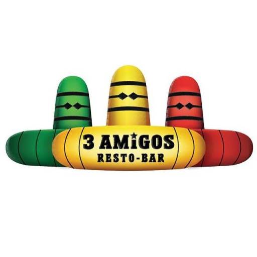 3 Amigos logo