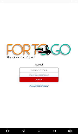 ForToGo Company Screen 2