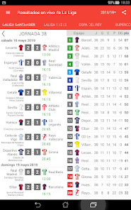 Screenshot 9 Resultados de La Liga 2023/24 android