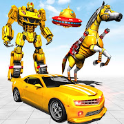 Flying Horse Robot - Transforming Robot Games