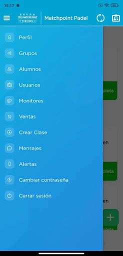 Android application MP Trainers screenshort