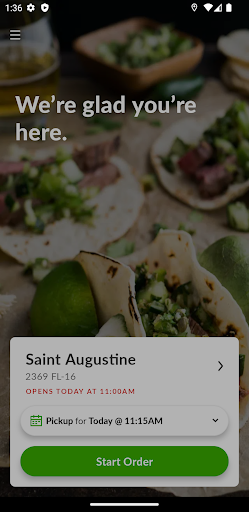 Android application Bruno's Ny Style Pizza screenshort