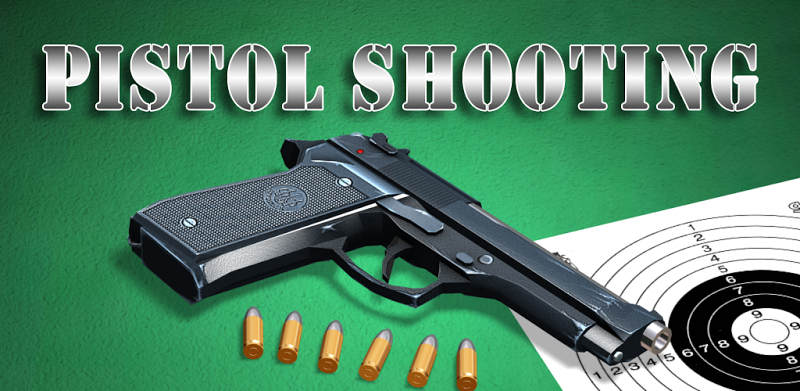 Pistol shooting. Desert Eagle