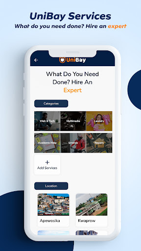 UniBay Super App Screen 3