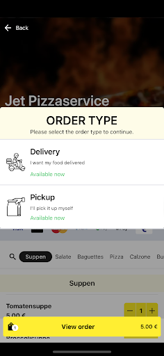 Jet Pizzaservice Achim Screen 3