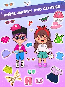 Anime Pastel Girl Dressup Gameのおすすめ画像2