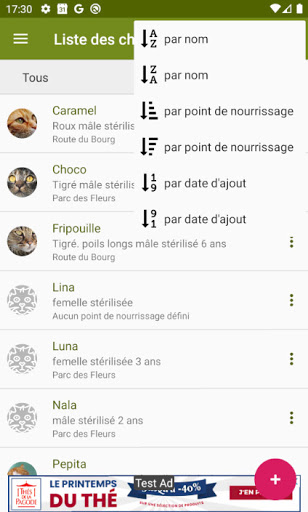 Freecats nourrissage chats Screen 2