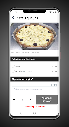 Invernada Pizzas Screen 2