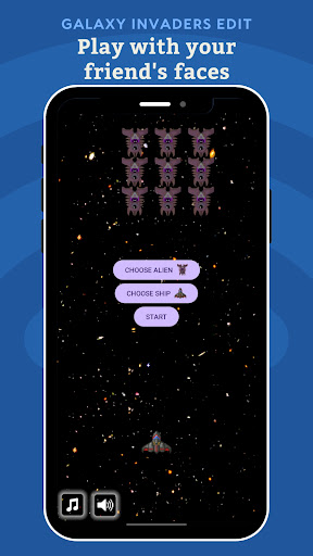 Galaxy Invaders Edit Screen 2