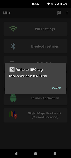 MHz Screen 3