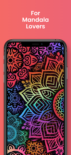 Android application Colorful Mandala Wallpapers screenshort