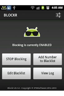 Blockr Screenshot