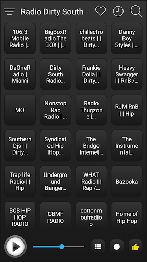 Dirty South Radio FM AM Music Screen 2