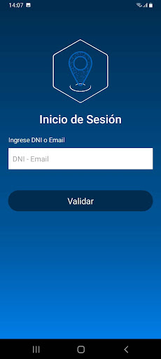 Android application Gestión de Flota screenshort