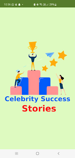 Celebrity Success Stories Screen 3