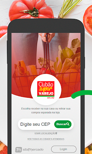 Android application Clubão Super Varejo screenshort