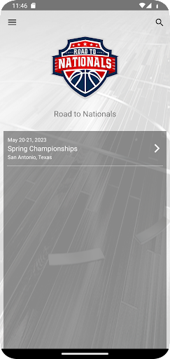 Android application Road To Nationals screenshort