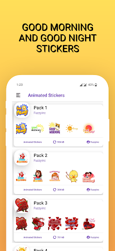 Good morning and night Sticker