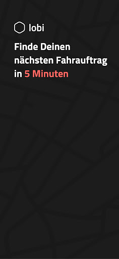 Android application lobi Assistent für Taxi-Fahrer screenshort