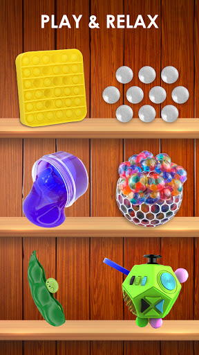 Télécharger Fidget Toys 3D - Fidget Cube, AntiStress & Calm APK MOD (Astuce) screenshots 2