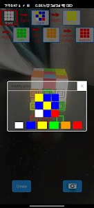 Rubik's Cube Camera Solver