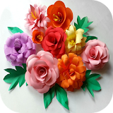 DIY Paper Flower Craft icon